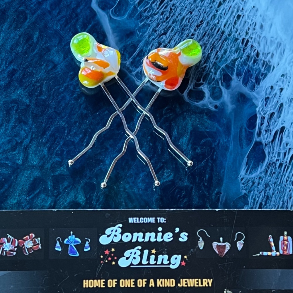Bonnie’s Bling One Of A Kind Fused Glass Jewelry and Accessories to Wear. - Picture 4 of 11